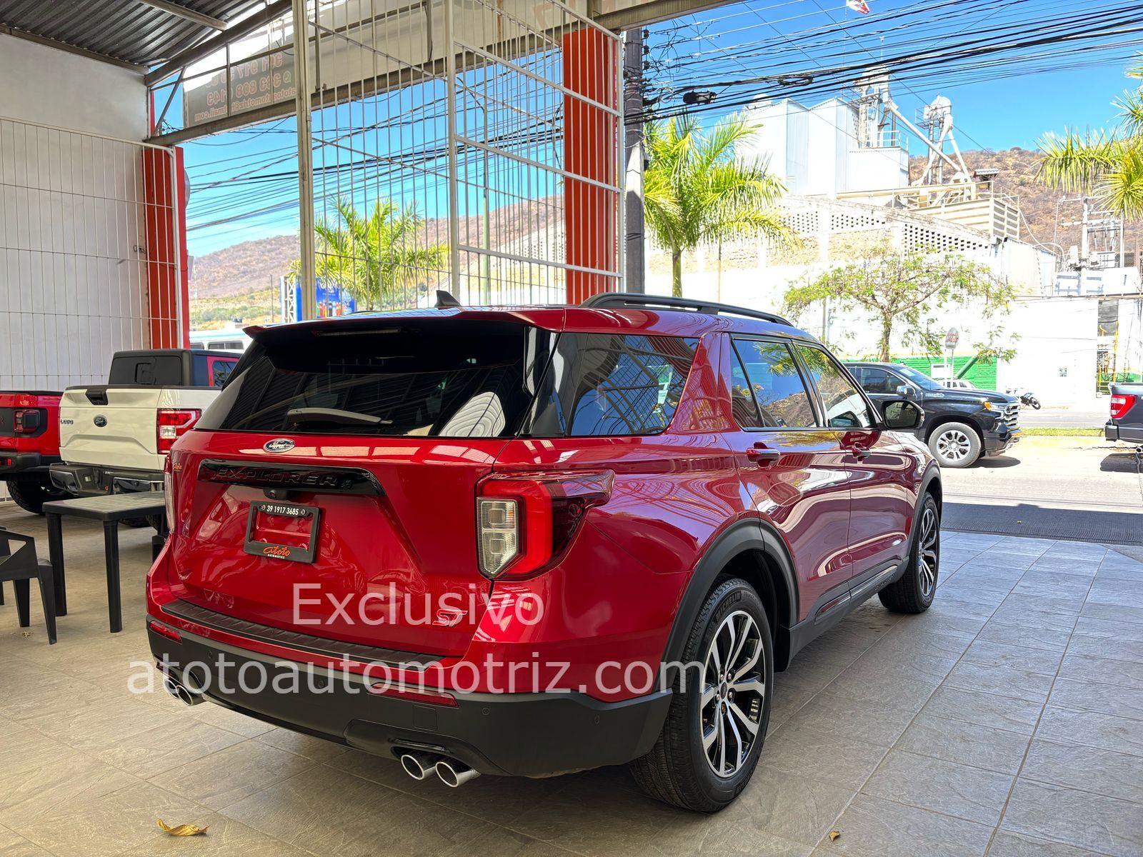 Ford Explorer 2022 ST Automático Rojo