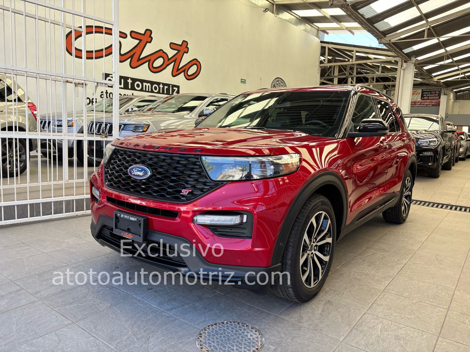 Ford Explorer 2022 ST Automático Rojo