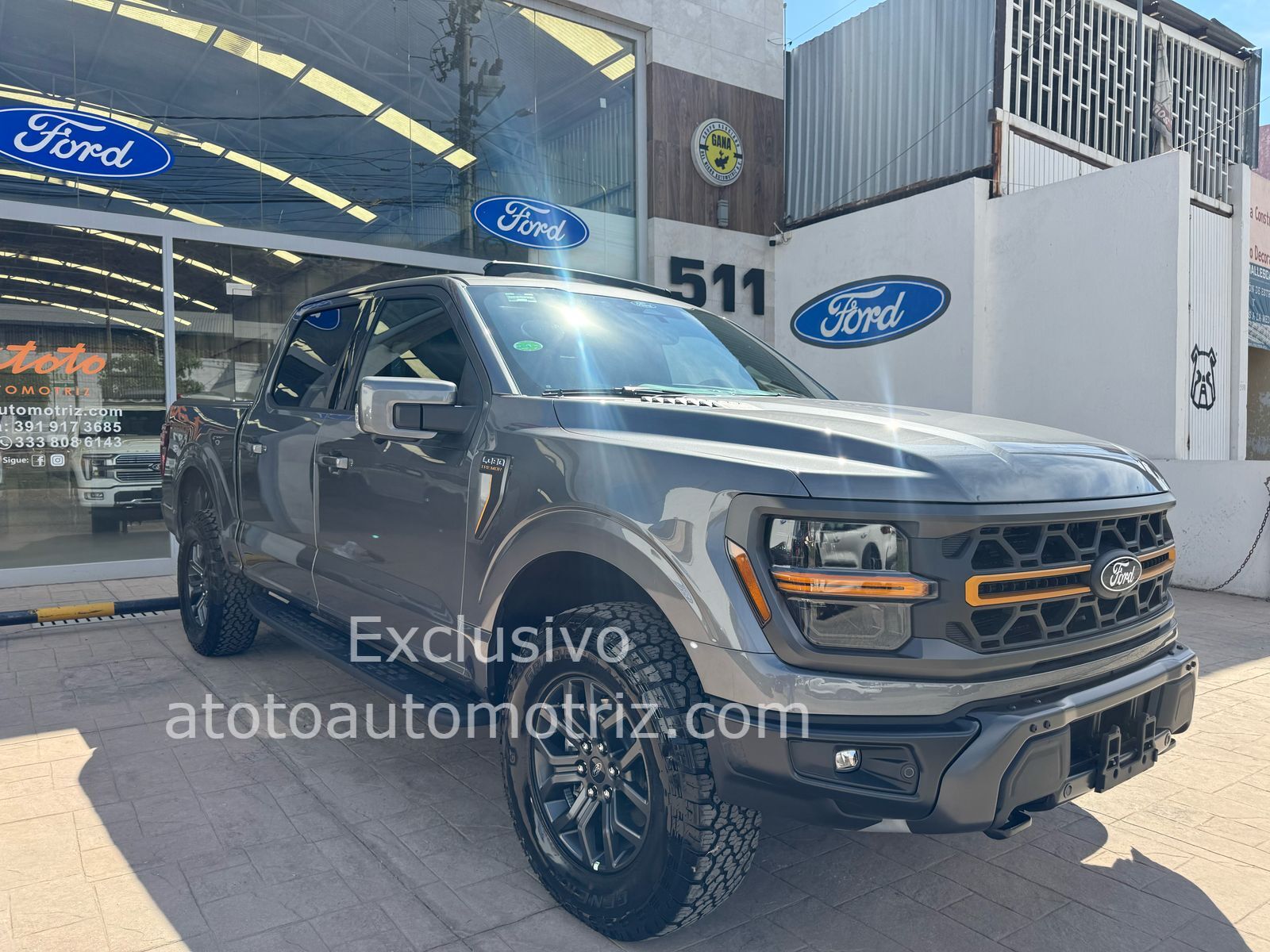 Ford Lobo 2025 Tremor Automático Gris