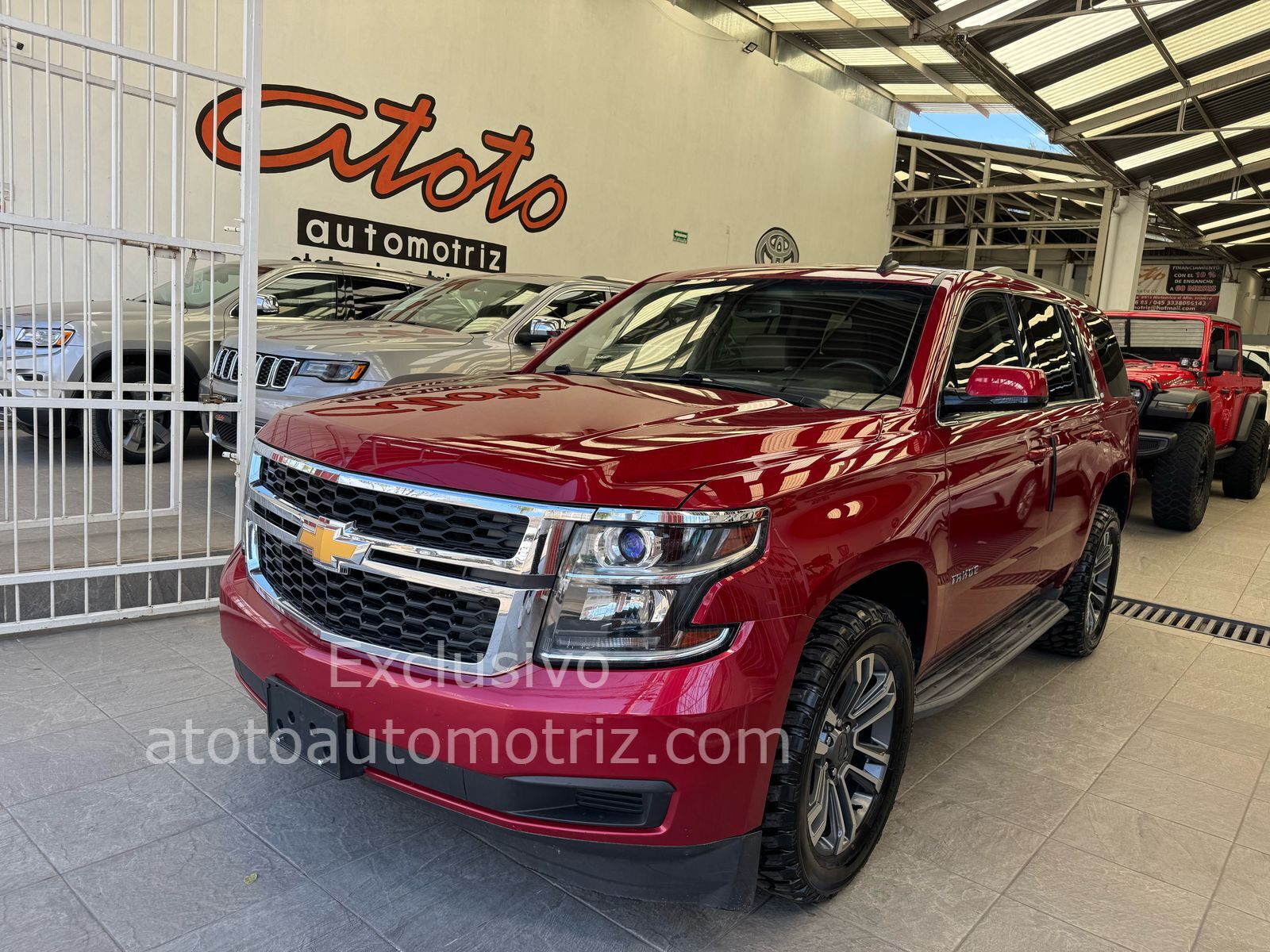 Chevrolet Tahoe 2015 LT Automático Rojo