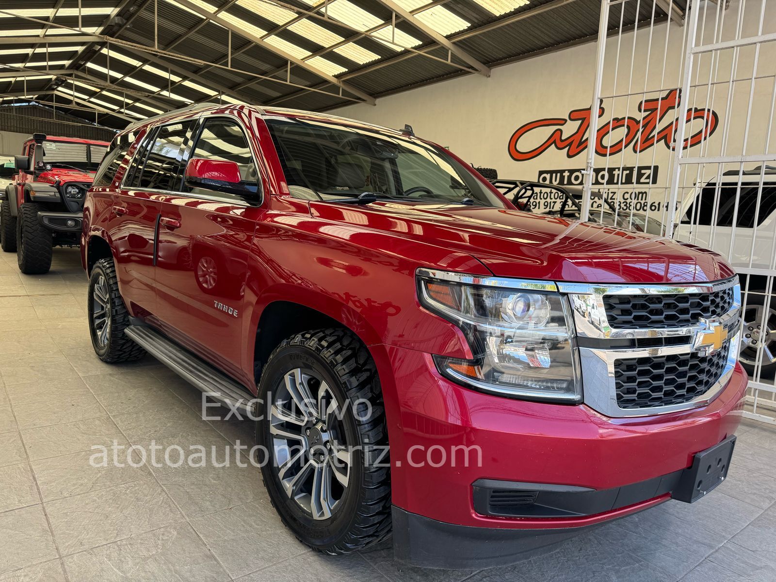Chevrolet Tahoe 2015 LT Automático Rojo