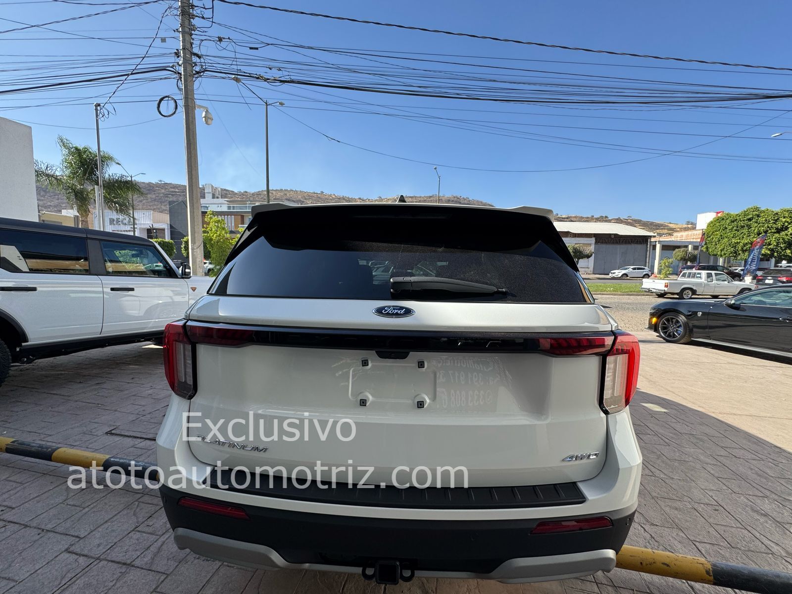 Ford Explorer 2025 Platinum Automático Blanco