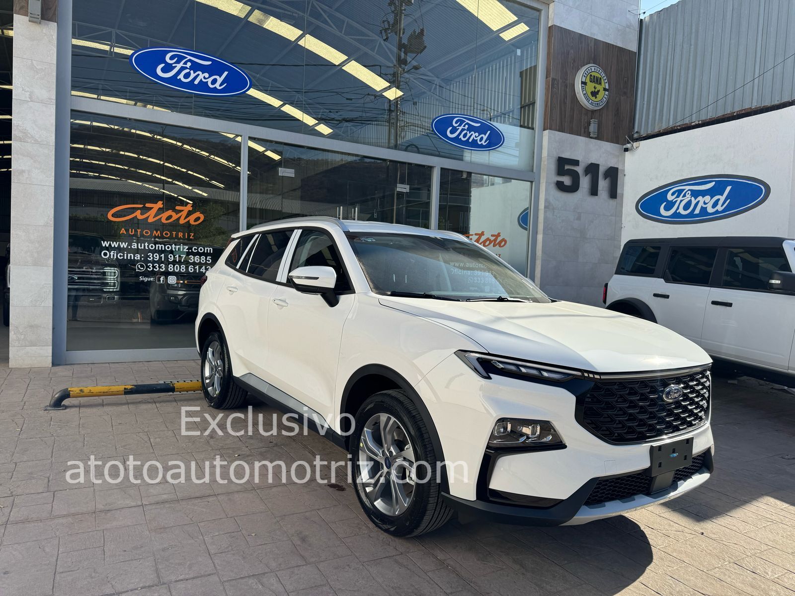 Ford Territory 2025 Ambiente Automático Blanco