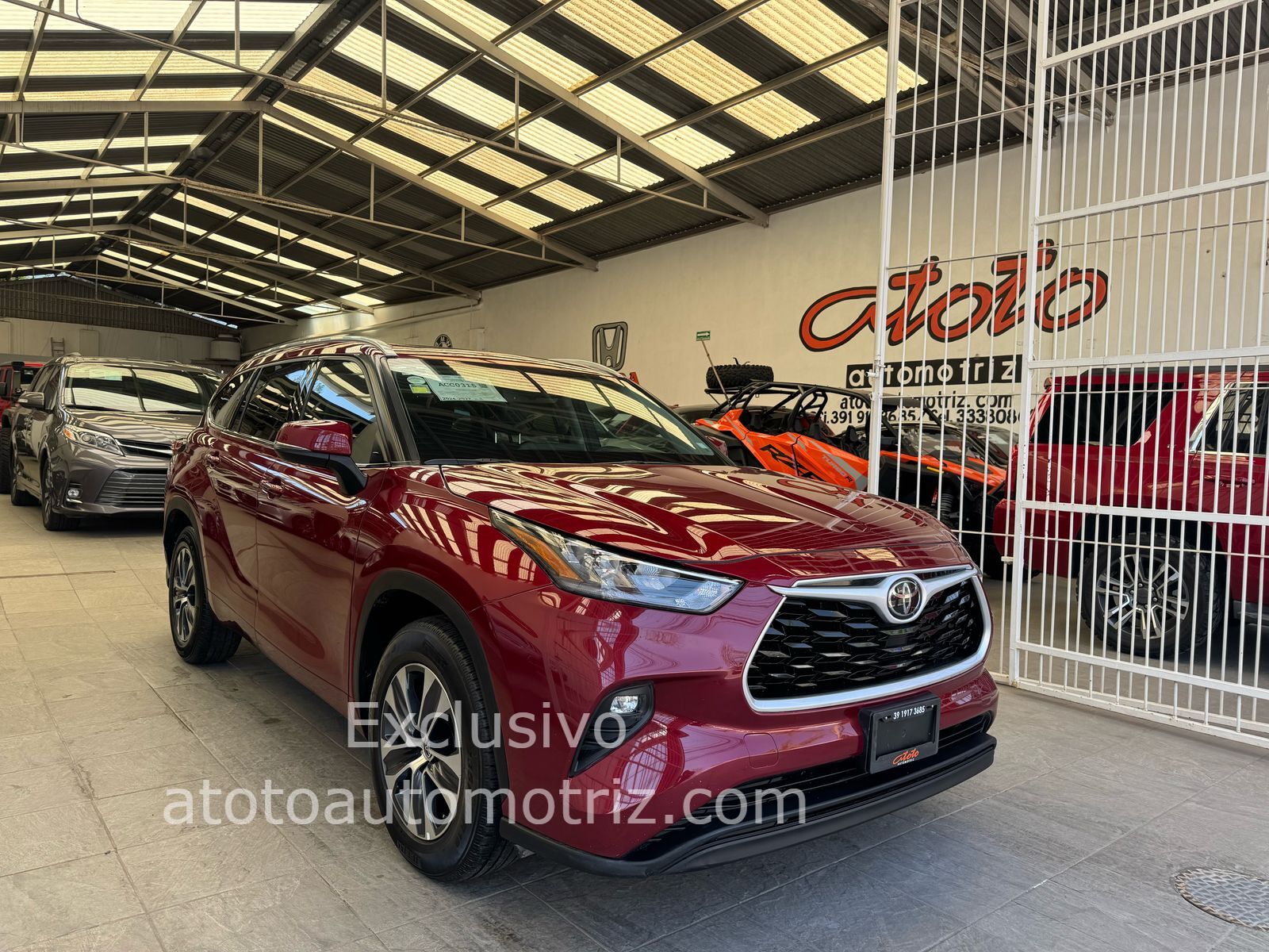 Toyota Highlander 2021 XLE Automático Rojo