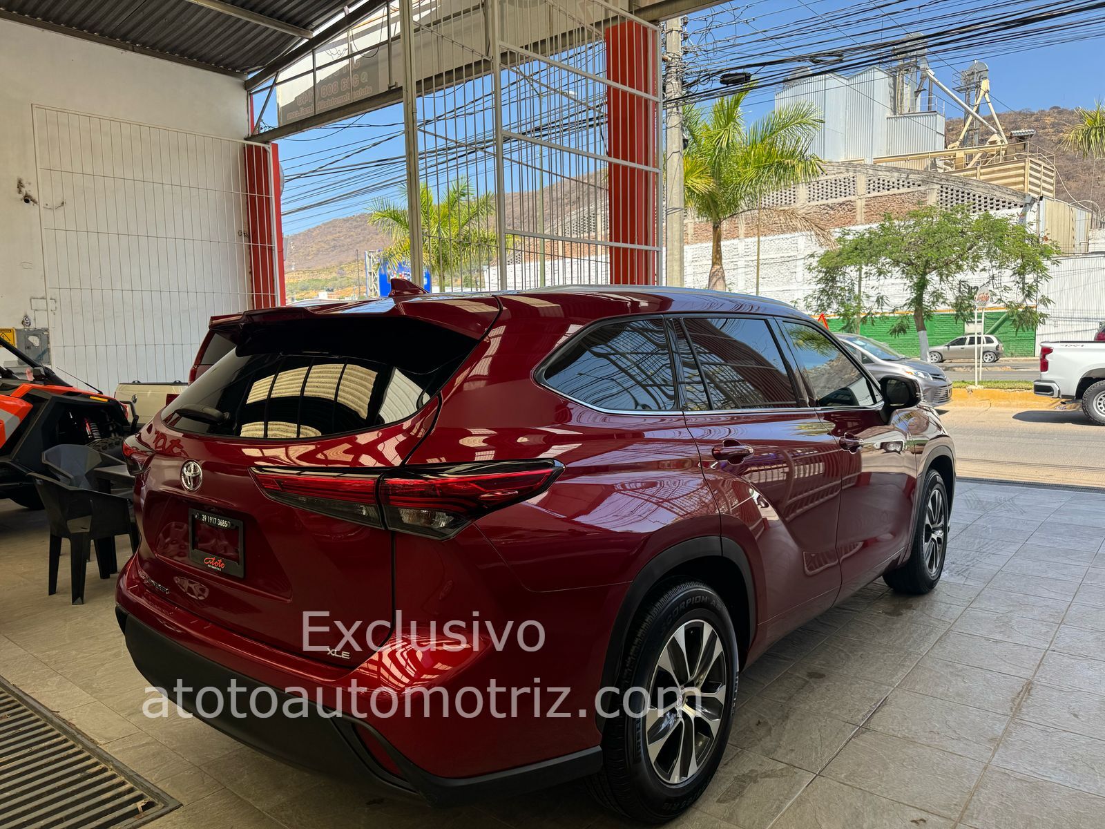 Toyota Highlander 2021 XLE Automático Rojo