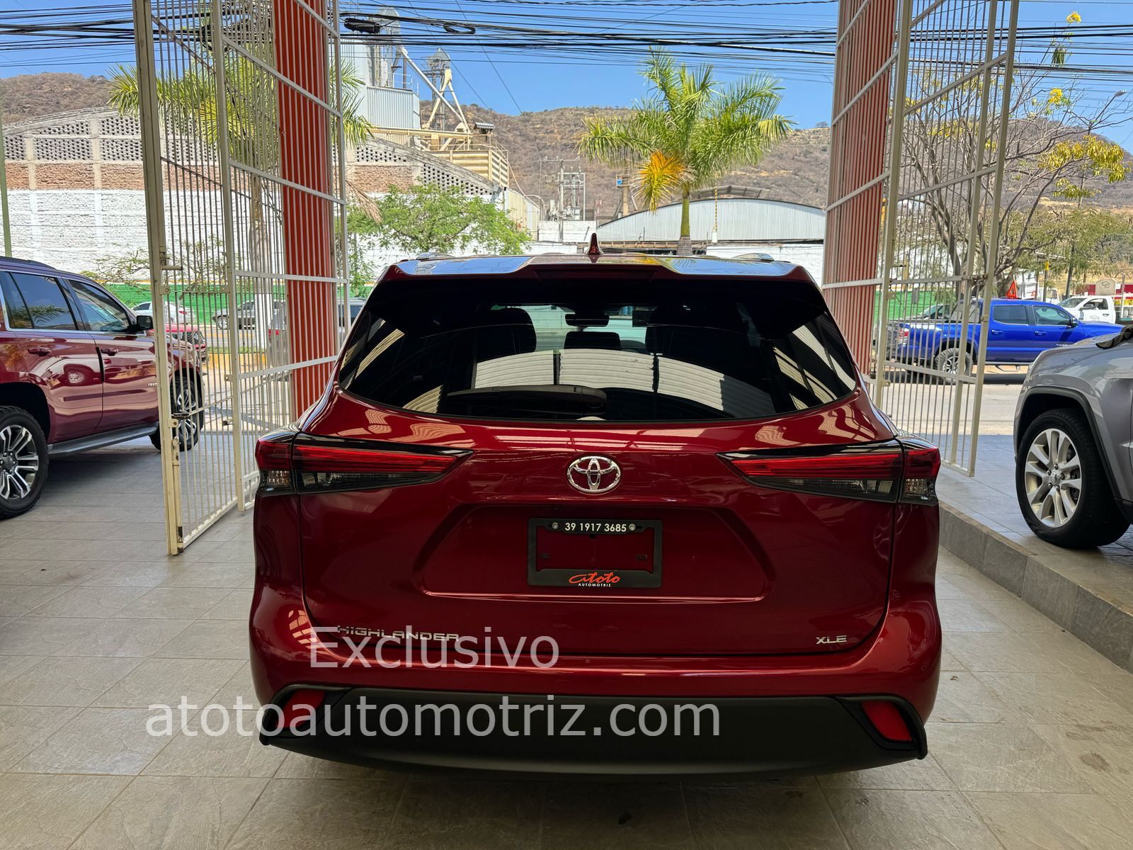 Toyota Highlander 2021 XLE Automático Rojo