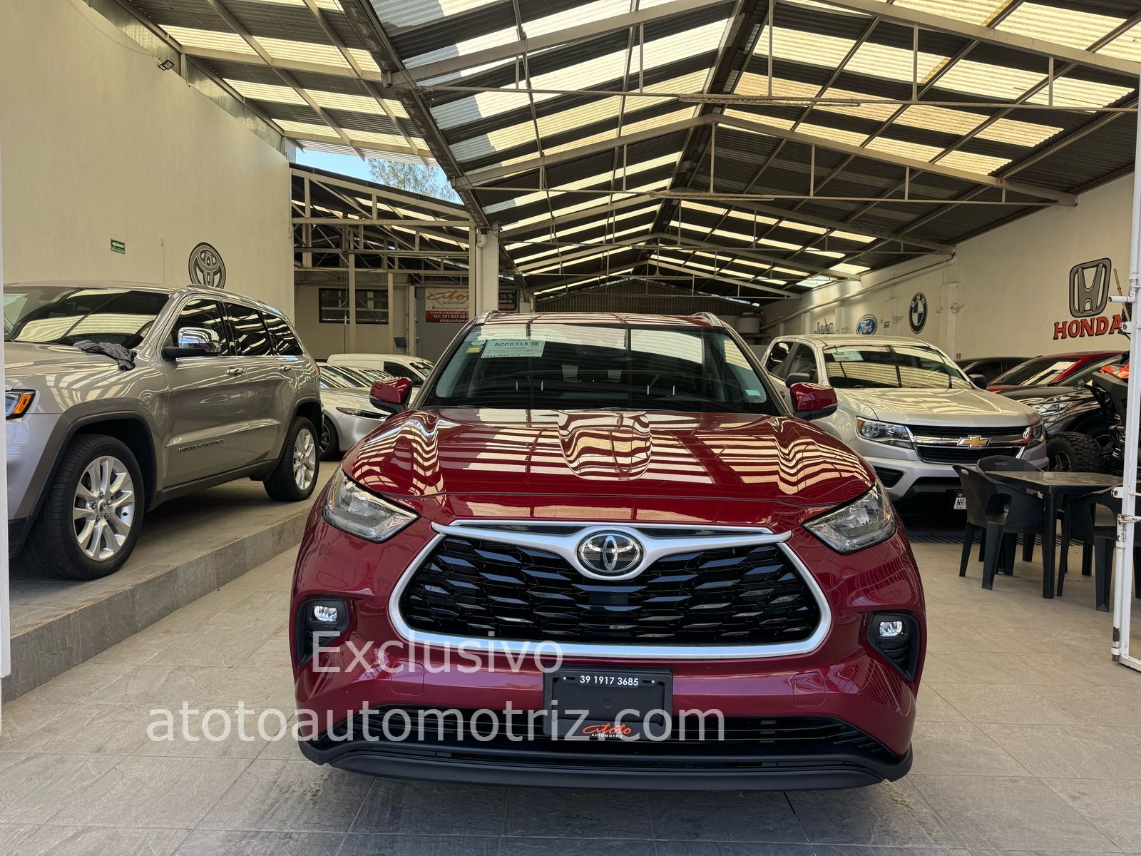 Toyota Highlander 2021 XLE Automático Rojo