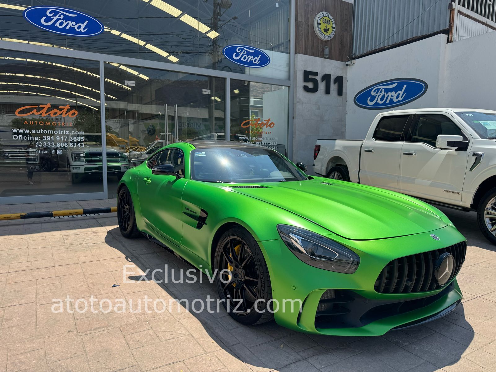 Mercedes-Benz AMG 2018 GT R Automático Verde