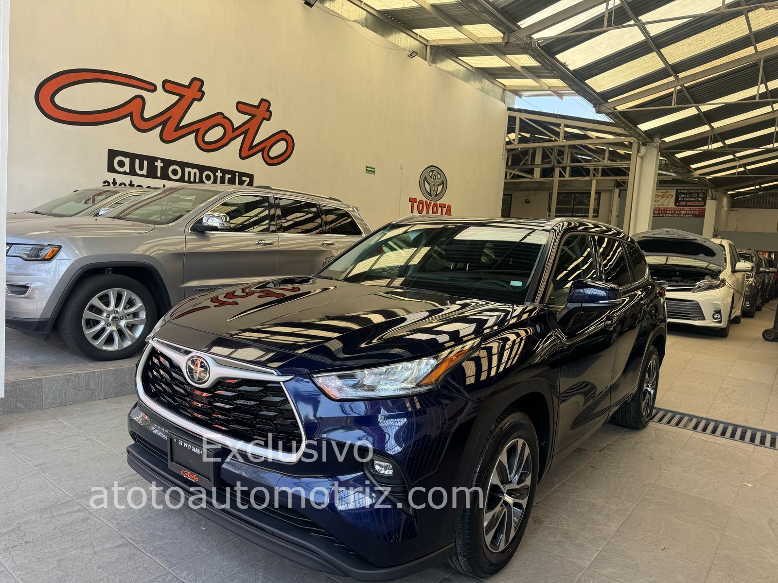 Toyota Highlander 2022 XLE Automático Azul