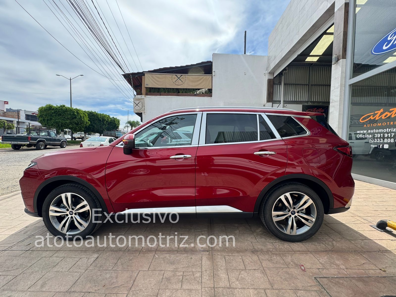 Ford Territory 2025 Titanium Automático Rojo