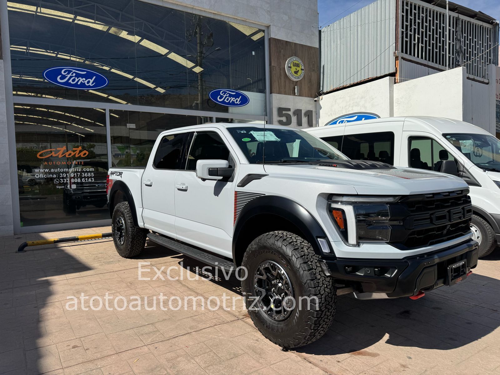 Ford Lobo 2025 Raptor R Automático Blanco