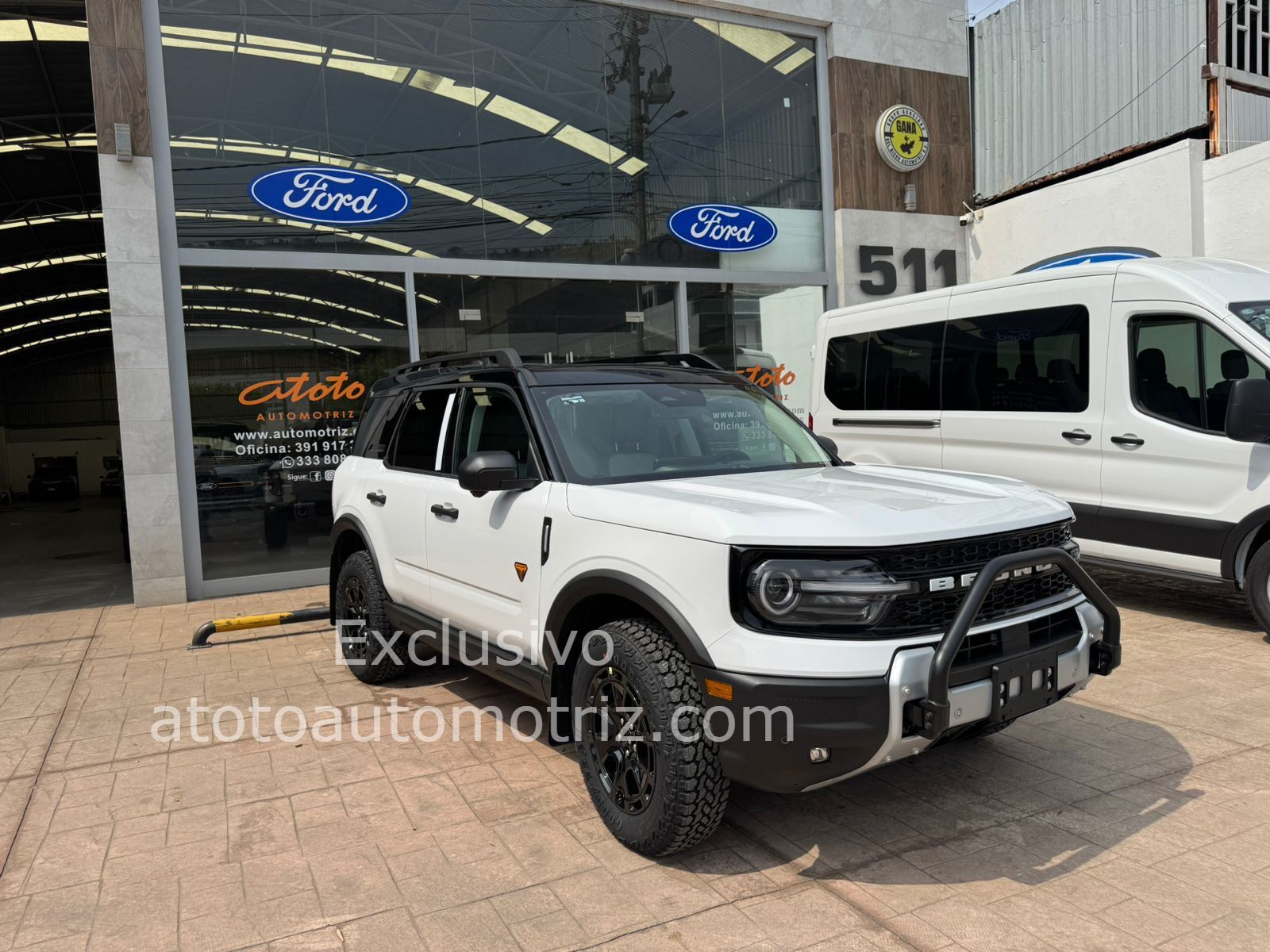 Ford Bronco 2025 Sport Badlands Automático Blanco