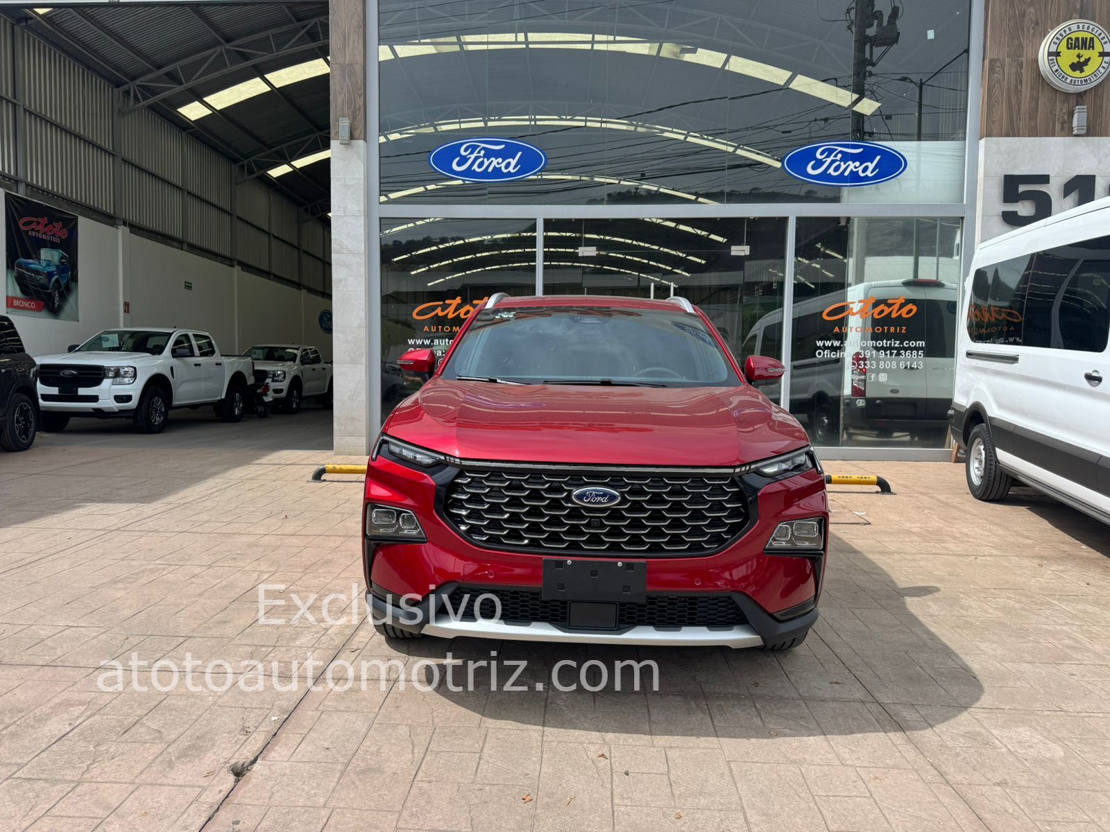 Ford Territory 2025 Titanium Automático Rojo