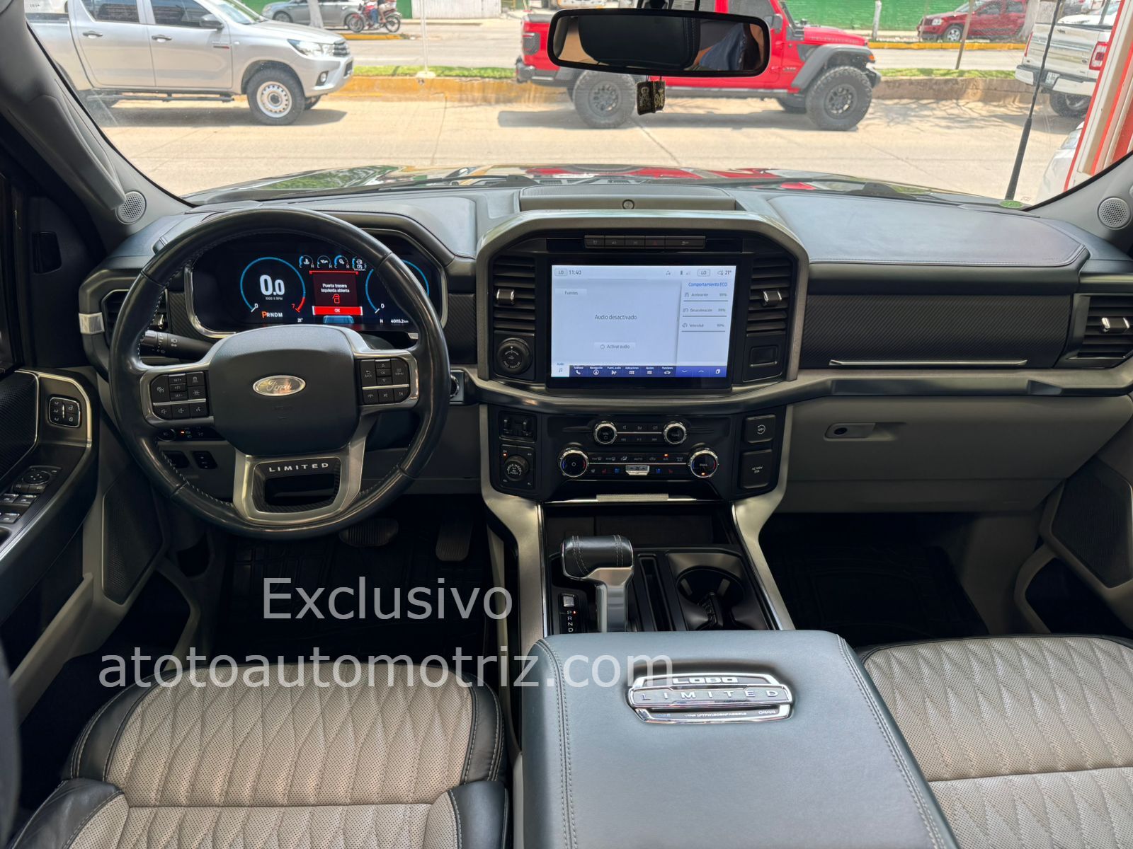 Ford Lobo 2022 Limited Hibrida Automático Negro