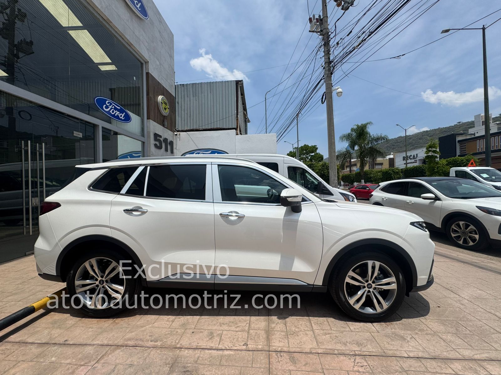 Ford Territory 2025 Titanium Automático Blanco