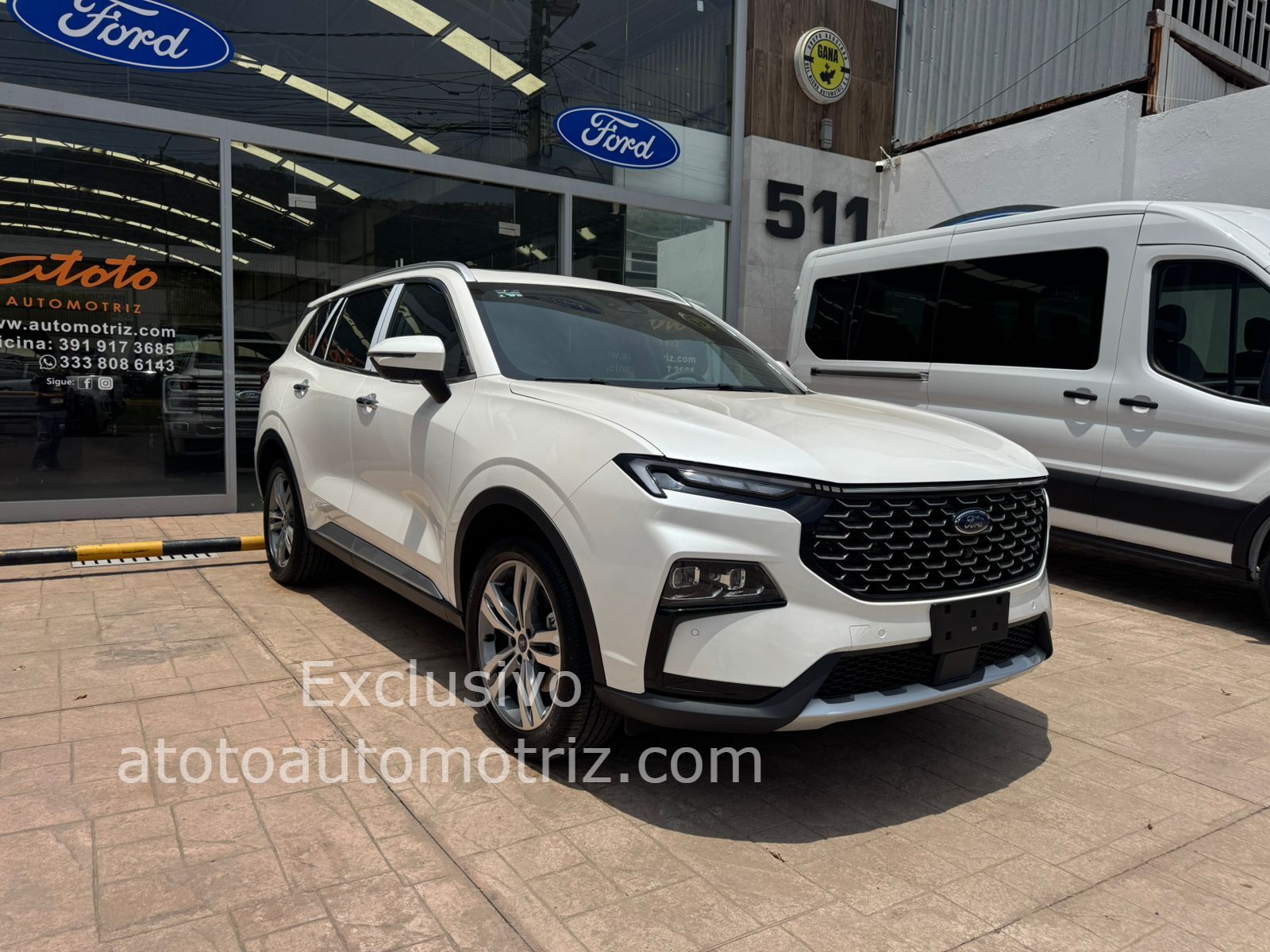 Ford Territory 2025 Titanium Automático Blanco