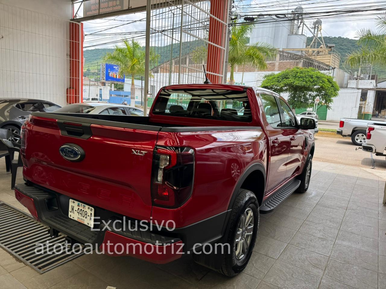 Ford Ranger 2024 XLT Automático Rojo