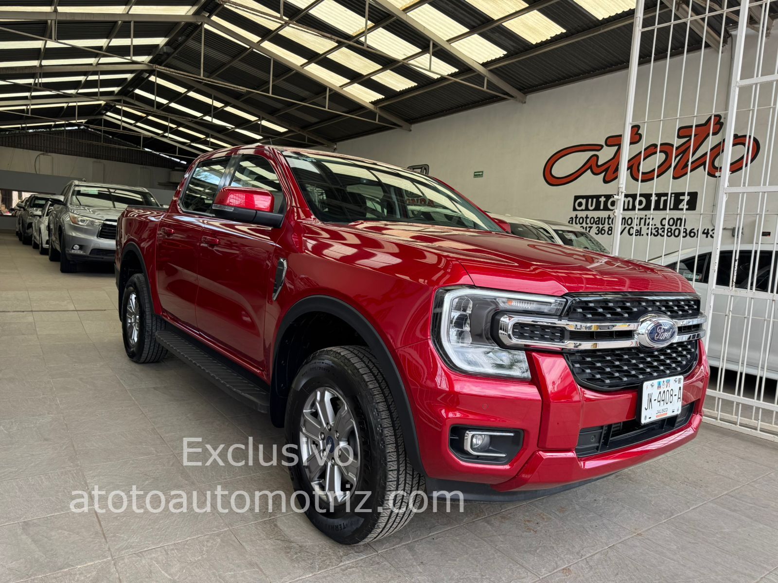 Ford Ranger 2024 XLT Automático Rojo