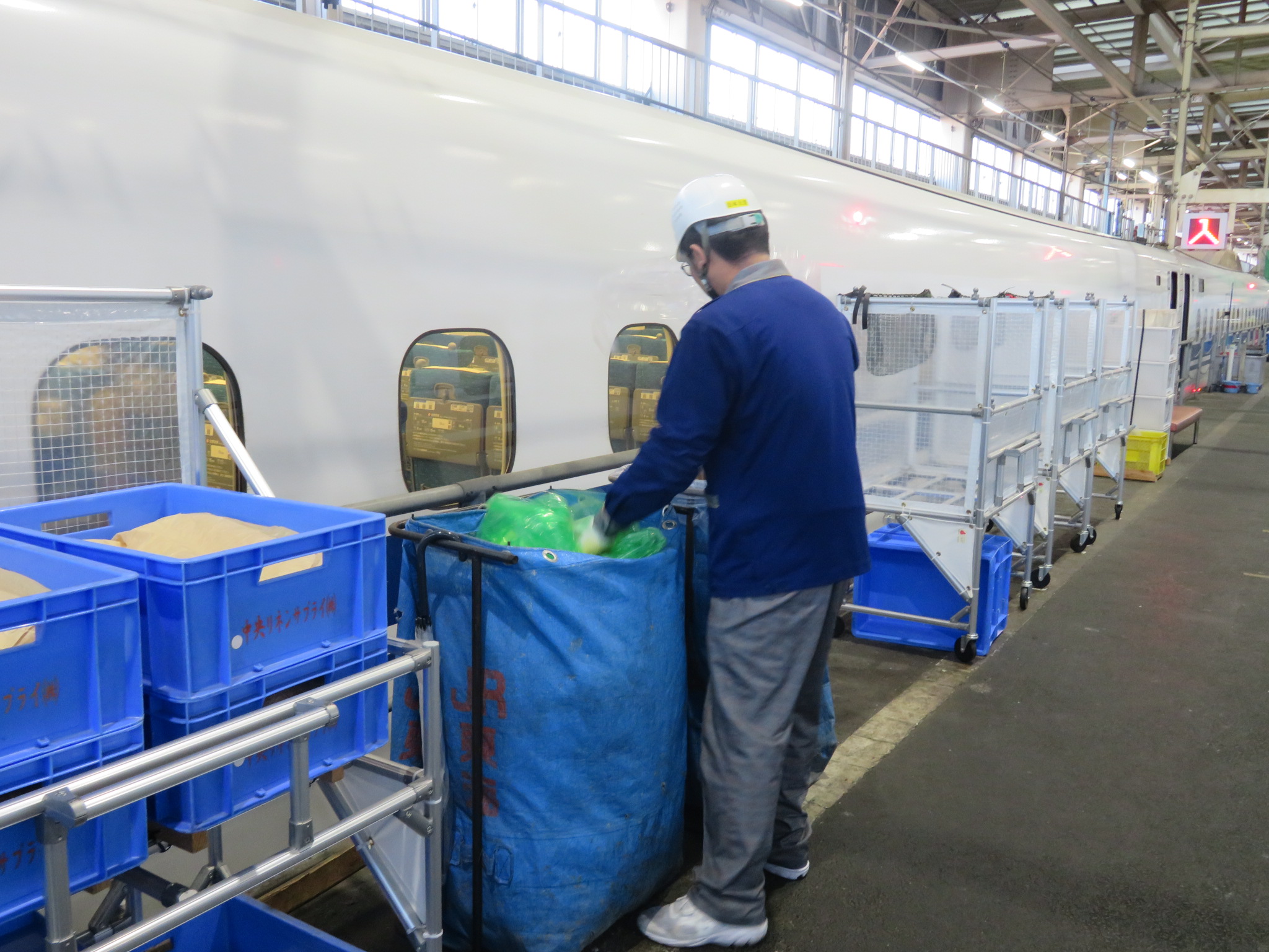 障がい者採用】新幹線車両の環境整備スタッフ(大井日勤事業所)の採用