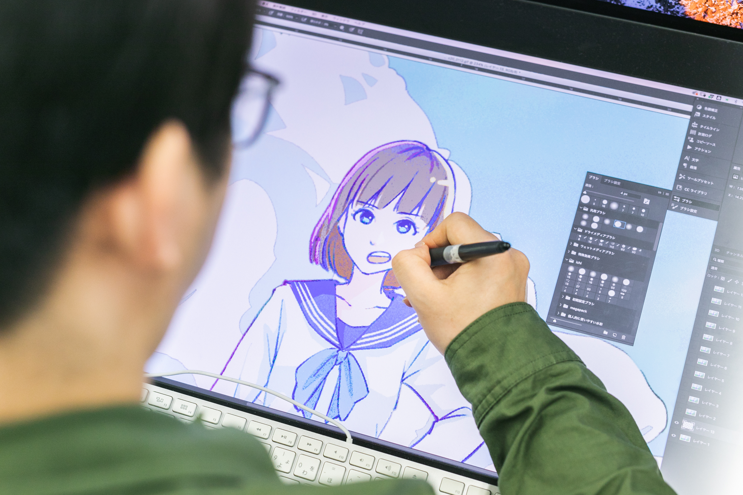 イラストレーター Illustratorを使用してのイラスト制作 本社 の採用情報 株式会社アクアスター