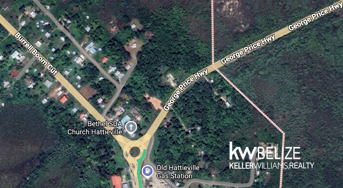 Western Highway near Mile 15 Old Hattieville Area Old Hattieville Belize District