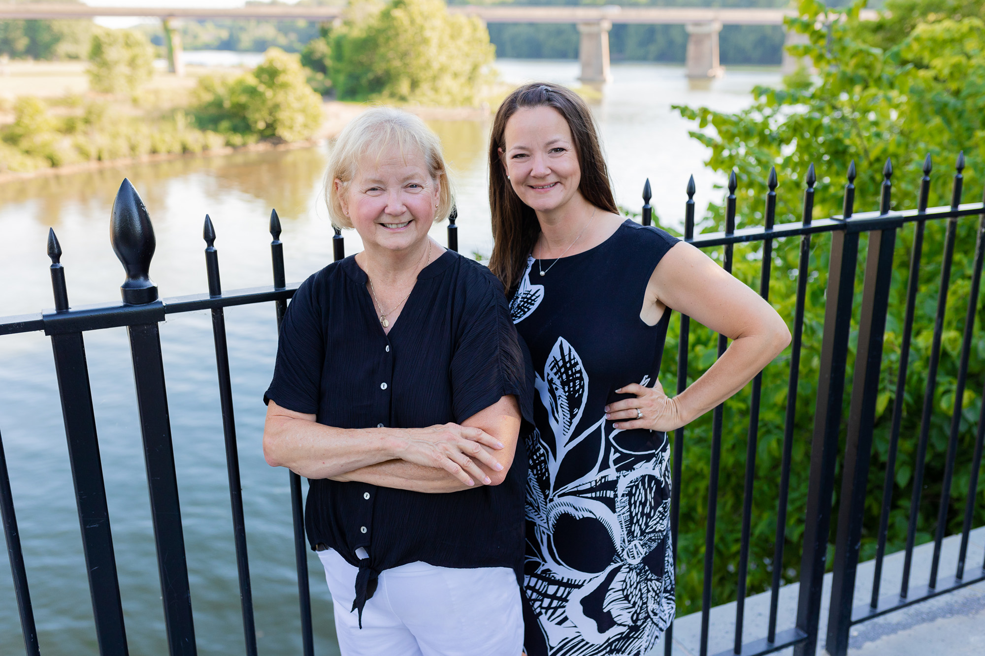 Carmel and Amanda Llewellyn