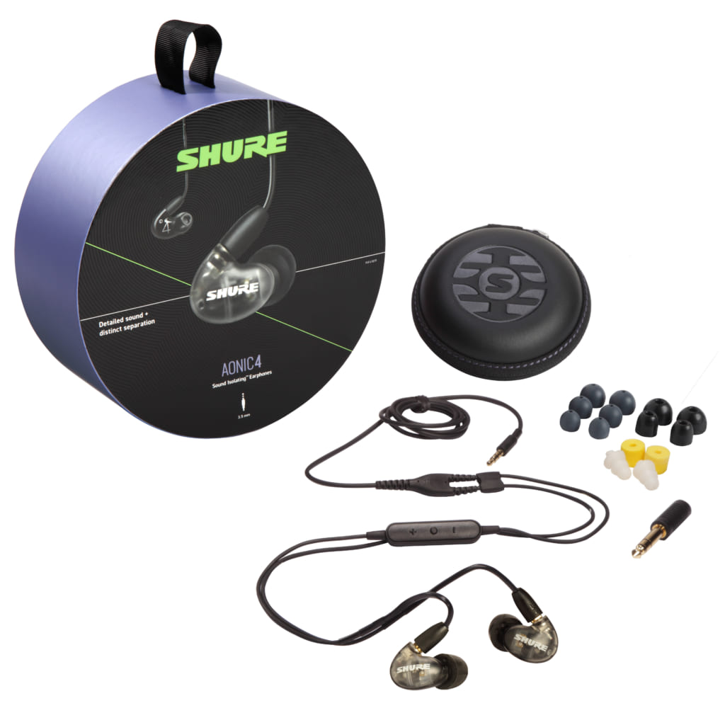 SHURE AONIC 4 Black | オーディオサブスク ONZO