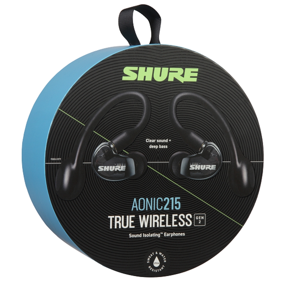 SHURE AONIC 215 TRUE WIRELESS BLACK TW2 | オーディオサブスク ONZO