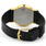 AUTHENTIC Movado Black & Gold Museum 87.40.870 Men's Leather Band Watch 8740870