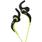 NEW JVC HA-ETX30-B Sport Gym Pivot Motion Earphones Black Green In-Ear Headphones HAETX30B