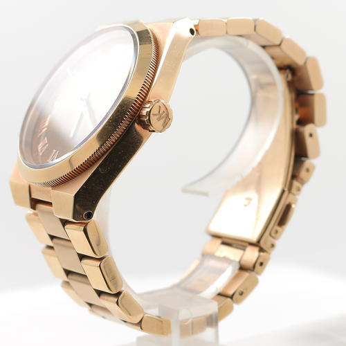 Ladies Michael Kors Rosegold Tiger Eye MK-5895 Quartz Watch  display picture 1
