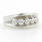 Vintage Classic Estate 14K White Gold Diamond Ring - 0.15CTW