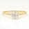 Vintage Estate 14K Yellow Gold Diamond Solitaire Engagement Ring - 0.20CTW