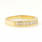 Classic 14K Yellow Gold Natural Chanel Set Diamond 0.25CTW Wedding Ring Band 