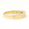 Classic 14K Yellow Gold Natural Chanel Set Diamond 0.25CTW Wedding Ring Band 
