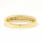 Classic 14K Yellow Gold Natural Chanel Set Diamond 0.25CTW Wedding Ring Band 