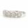 Modern Estate 14K White Gold Diamond 1.30CTW Anniversary Right Hand Ring