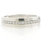 Vintage 14K White Gold Men's Brilliant Diamond Wedding Anniversary Ring -0.36CTW