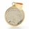 Rare Vintage Estate 10K Yellow Gold Bezel Pendant 1915 Buffalo Nickel Coin 