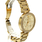 Michael Kors MK-5354 Gold Tone Stainless Steel Womens Chronograph Watch MK5354