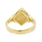 Vintage Classic Estate 18K Yellow Gold Ladies Diamond Ring - 0.50CTW