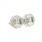 Vintage Classic Estate 14K White Gold Diamond Stud Push Back Earrings - 0.20CTW