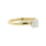 Estate Vintage Ladies 14K Yellow Gold Diamond Solitaire Engagement Ring- 0.35CTW