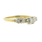 Vintage Estate Ladies 14K Two Tone Gold Diamond Engagement Ring - 0.35CTW