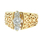 Vintage Classic Estate Ladies 14K Yellow Gold Diamond Filigree Ring - 0.45CTW