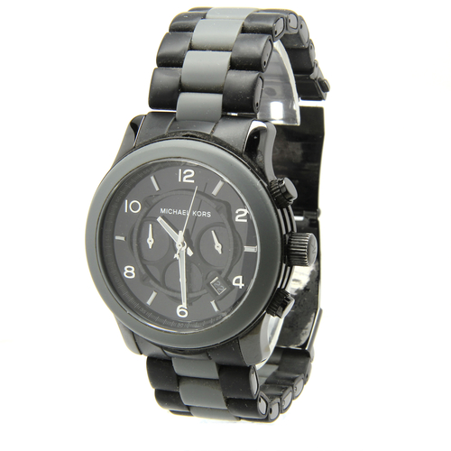 Mens Michael Kors RUNWAY MK-8201 Chronograph Oversized Watch 45mm 