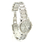 Ladies Bulova 96R19 Diamond-Studded Chronograph Mother of Pearl Dial 33mm Watch