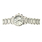 Ladies Bulova 96R19 Diamond-Studded Chronograph Mother of Pearl Dial 33mm Watch