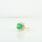 Stunning 3.20 Carat Princes Cut Colombian Emerald & Diamond Ladies Cocktail Ring