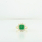 Stunning 3.20 Carat Princes Cut Colombian Emerald & Diamond Ladies Cocktail Ring